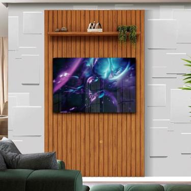 Imagem de Painel De Tv Para Sala Até 60 Polegadas Freijó Mirage Shop Jm