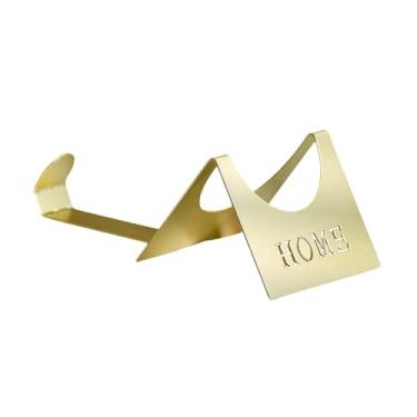 Imagem de IEUDNS Suporte para vinho de mesa, suporte para vinho, de armazenamento minimalista para mesa de jantar, despensa, porão, adega, casa, Ouro