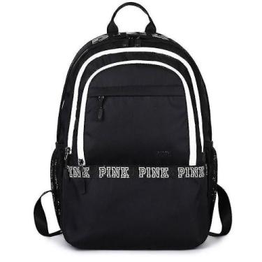 Imagem de Mochilas preta multifuncional dobrável impermeável mochila de viagem d