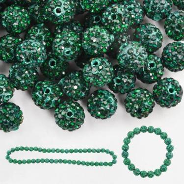Imagem de Miçangas de argila de strass, 10 mm, 200 unidades para criar KESOCORAY