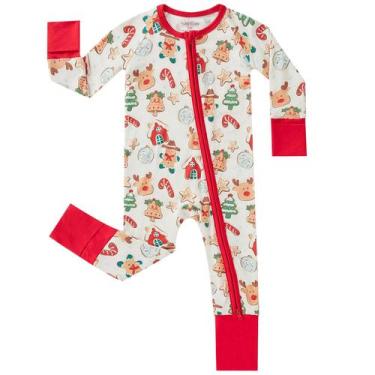 Imagem de Pijama de bebê puro com zíper bidirecional de bambu de 18 a 24 meses -