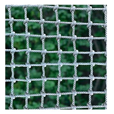 Imagem de Rede de estrutura de escalada de poliamida infantil, rede de corda forte, rede de carga para escalada, rede de suporte de plantas, para equipamentos de treinamento de crianças (10 mm-12 cm, 2 x 4 m