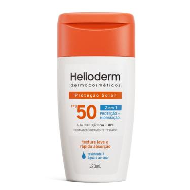 Imagem de Protetor Solar Corporal Helioderm FPS50 Suncare 2 em 1 120ml