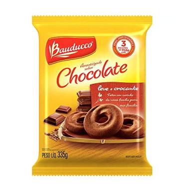 Imagem de Biscoito Amanteigado Chocolate Multipack Bauducco 335g