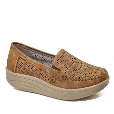 Imagem de Mocassins macios e leves femininos, normais, duram - Lightbek Official