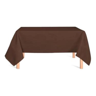 Imagem de Toalha De Mesa Retangular 6 Lugares Tecido Oxford C/Bainha(TABACO)