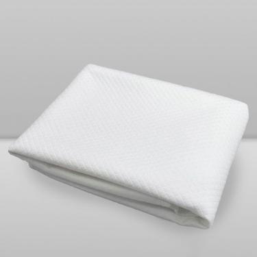 Imagem de Protetor de Colchão Solteiro Impermeável Branco - 88cm x 188m