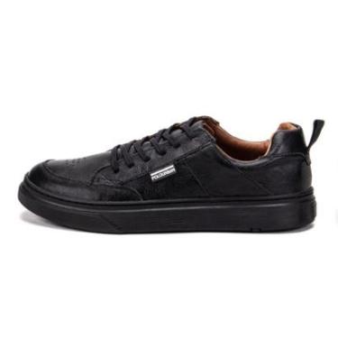 Imagem de Tenis Masculino Casual Couro Polo Urban Original-Masculino