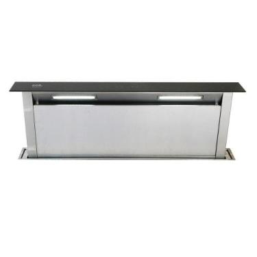 Imagem de Coifa de Embutir para Bancada EOS Premium 90cm Retrátil em Inox 1200m³