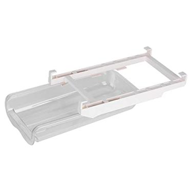 Imagem de Acouto Caixa de Armazenamento de Ovos Removível de 14 Grades Durável Com 4 Ganchos - Refrigeradores de Recipientes de Ovos de Fácil Organização e Economia de Espaço, Profundidade e Comprimento, 14