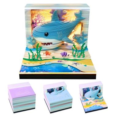 Imagem de Calendário 2026, calendário semanal 3D, bloco de notas, calendário 3D, faça você mesmo, arte esculpida em papel, decoração de mesa, presente para Natal, aniversário, aniversários O