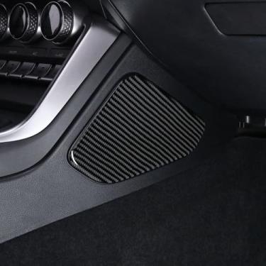 Imagem de BETTERHUMZ Adesivo lateral do painel de mudança de marchas do console central de carro de fibra de carbono compatível com Toyota GR86 para Subaru BRZ 2021-2024 acessórios interiores de carro