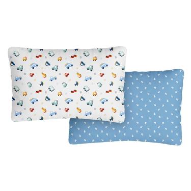 Imagem de Fronha para Bebê Estampada 02 Unidades 28 cm x 40 cm Bublim