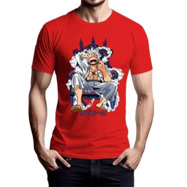 Imagem de Camiseta Masculina Personagem Anime Desenho Camisa Estampada Fotos Rea