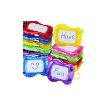 Imagem de Quadros Magnéticos Para Desenho Infantil Com Chaveiro, Blocos De Desen
