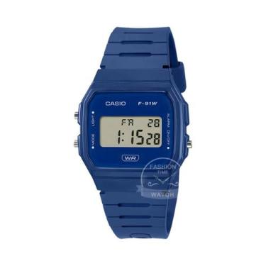 Imagem de Relógio Digital Retro À Prova D'Água Masculino Casio Modelo 2025, F-91