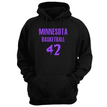 Imagem de Blusa Moletom Gola Basquete Minnesota Basketball número 42 - Loja Clic