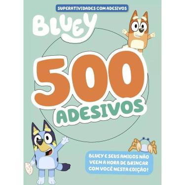 Imagem de Superatividades Com Adesivos - 500 Adesivos - Bluey - Vol. 2