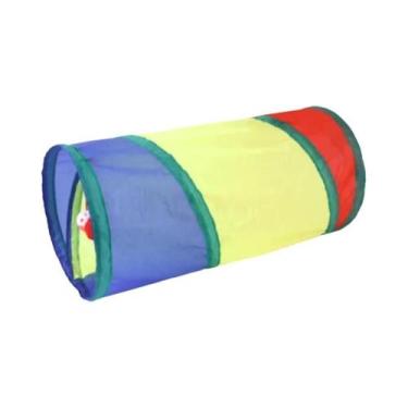 Imagem de Túnel Dobrável Para Gatos, Brinquedo Interativo De Treinamento Diverti