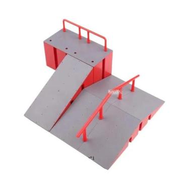 Imagem de Mini Rampas De Skate Para Dedos, Pistas, Escadas E Rampas, Combinação 