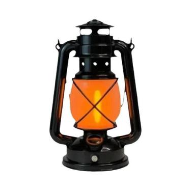 Imagem de Lâmpada De Mesa LED Retro Recarregável Por USB, Lanterna Portátil Para