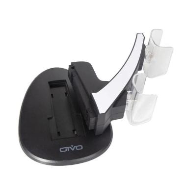 Imagem de Suporte Carregador Joystick Ps5 Na Vertical Compatível Homol