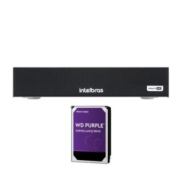 Imagem de DVR Gravador de Vídeo 08 Canais Full HD MHDX 1208 C DUAL AUDIO + HD 1 