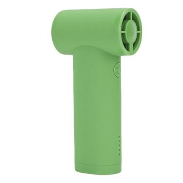 Imagem de Generic Ventilador Portátil Turbo Portátil Com 5 Níveis de Velocidade para Viagens Ao Ar Livre, Ventilador de Resfriamento de 40000 RPM para Caminhadas e Camping, ABS + Metal (Verde)