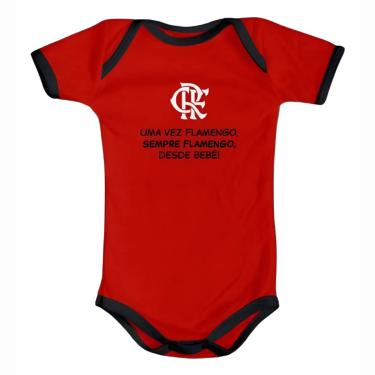 Imagem de Body Bebê "Uma Vez Flamengo, Desde Bebê" - Torcida Baby