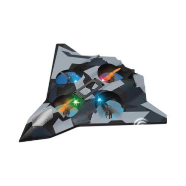 Imagem de Avião De Combate RC Elétrico 2.4GHz Em Espuma EPP Com Controle Remoto 