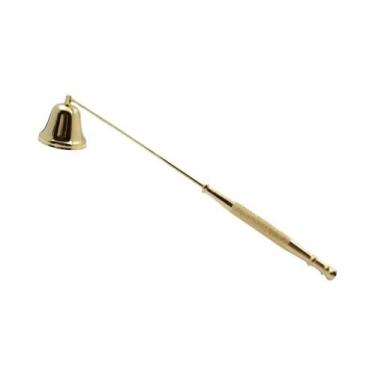 Imagem de Apagador De Velas De Metal Preto, Tesoura Para Cortar Pavio, Gancho E 