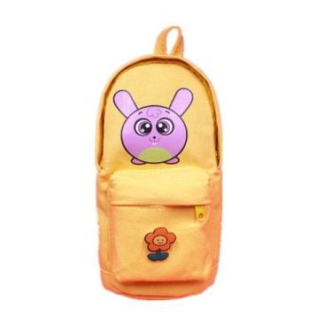 Imagem de Estojo de lápis Creative Canvas Cute Bunny Flower Design - yiweisai