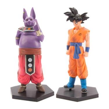 Imagem de Figura Desenho Animado Dragon Ball Son Goku Shanpa 17cm - 2 unidades -