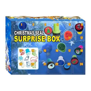 Imagem de Caixa cega mágica Christmas Atmosphere com 36 brinquedos infantis - Gl