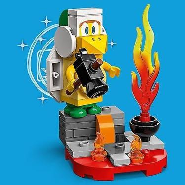 Imagem de Minifiguras: pacotes de personagens LEGO Super Mario, série 5, azuis -