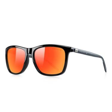 Imagem de Óculos de sol MERRY'S Unissex em alumínio polarizado S8286 (vermelho, 