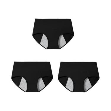 Imagem de Calcinhas Menstruais De Algodão À Prova De Vazamentos Tamanho plus 4XL