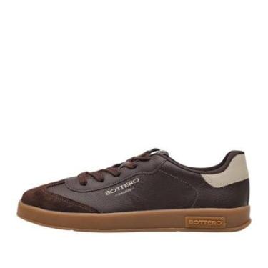 Imagem de Tênis Feminino Casual Bottero Couro Marrom Café 364905-18-Feminino