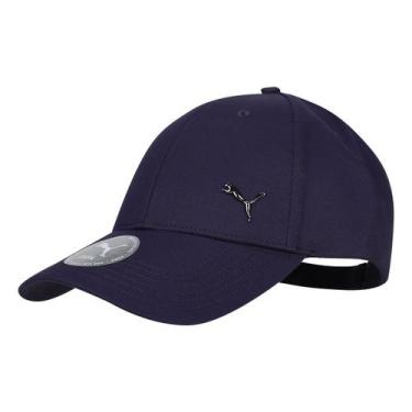 Imagem de Boné Puma Aba Curva Logo, Roxo, Único