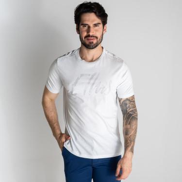 Imagem de Camiseta Ellus Fine Maxi Classic Branca-Masculino