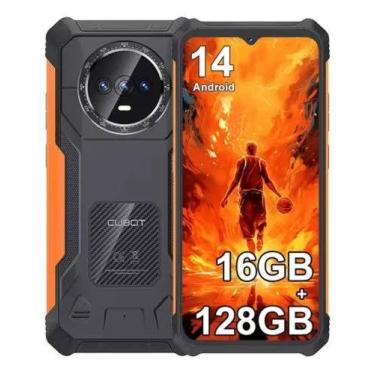 Imagem de Celular Cubot Kingkong Es 4G 16Gb Ram (6Gb+10Gb) 128Gb a prova dágua, 
