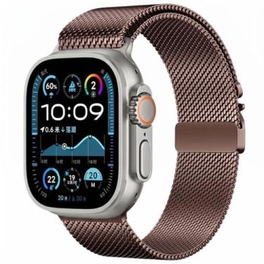 Imagem de Smart Watch Tatico Esportivo Ultra U4 49mm Serie 10 Iphon Android Puls