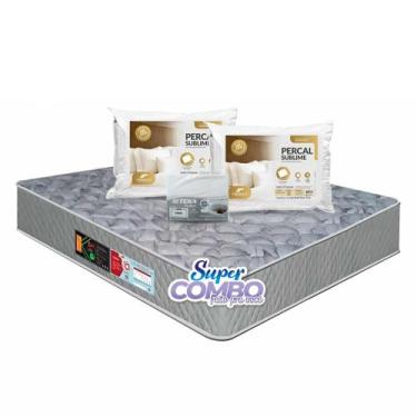 Imagem de Colchão Castor Espuma Sleep Max D33 Casal 138x188x25cm - Super Combo F