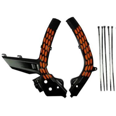 Imagem de Protetor De Quadro Amx Ktm 2/4t 19 23, Preto, Laranja