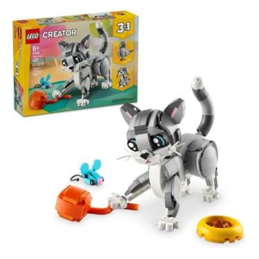Imagem de Lego Creator 3 Em 1 Gato Brincalhão Cachorro - 31163