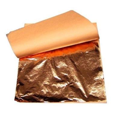 Imagem de Folha De Cobre 14x14cm 10000 Folhas - Sinoart
