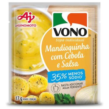Imagem de Sopa cremosa VONO Sabor Mandioquinha com Cebola e Salsa Menos Sódio 17