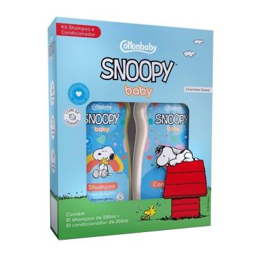 Imagem de Sh.+Condic.Cottonbaby Snoopy Baby Toque Algodao 200Ml