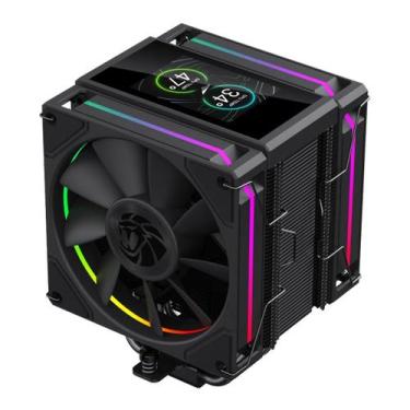 Imagem de Air Cooler Para Processador Gamemax Sigma 620 BK, ARGB, 2x 120mm, Com 