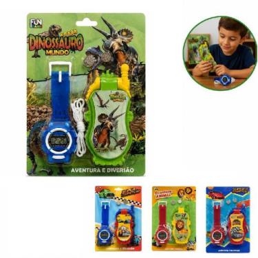 Imagem de Kit Relógio Digital Infantil com Celular Flip Musical - MY PHONE